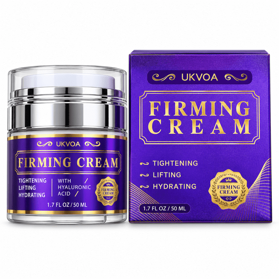 Retinol Neck & Face Anti-Wrinkle Cream, Firming Tightening Lifting Moisturizer with Collagen & Hyaluronic Acid 1.7 Fl Oz