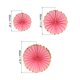 thumbnail image 2 of Uxcell Hanging Paper Fans Set Paper Decorations for Party Birthday, Pink Foil Lace(6pcs), 2 of 7
