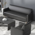 thumbnail image 4 of Modern Luxury Living Room Sofas Fabric Bed Wooden Europe Living Room Sofas Chairs Confort Recliner Solid Colors Sala House Stuff My Lux Decor Round, 4 of 7