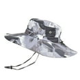 thumbnail image 1 of Men‘s Bucket Hat Outdoor Camouflage Breathable Sunbonnet Anti-UV Drawstring, 1 of 5