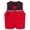 Red, variant on Working Vest, High Visibility Safety Vest with Reflective Strips Multi-pockets Zipper Vest for Men Women