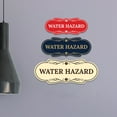 thumbnail image 4 of Signs ByLITA Designer Water Hazard Sign (Black Gold) - Large, 4 of 8