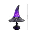 thumbnail image 3 of Witch Hat Table Lamp,Colorful Art Glass Style Decorative Light,Handcrafted Stained Glass Tabletop Display Lamp for Mantel Shelf,Bedroom,Living Room and Home Decor(B), 3 of 5
