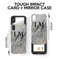 thumbnail image 5 of Personalised Grey Stone Marble Initials Initials iPhone 12 Pro Case, iPhone 13, 5 of 5