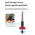 thumbnail image 5 of For REVO Hotend Extruder High Flow Hardened Steel Nozzle 0.4mm Replaceable Nozzles 3D Printer Access, 5 of 5