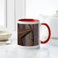 thumbnail image 4 of CafePress - Western Barnwood Texas Star Mugs - 11 oz Ceramic Mug - Novelty Coffee Tea Cup, 4 of 4