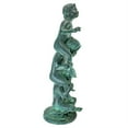 thumbnail image 2 of Design Toscano Child's Play Stacked Children Spitting Bronze Garden Statue: Medium, 2 of 3
