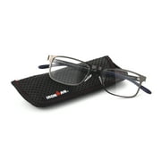 Ironman Rectangle Black Reader Eyeglass 1.25