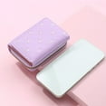 thumbnail image 4 of TureClos Women Trifold Wallet Cute Luxury Female Multi-slots Wallets Portable Leather Coin Change Money Purse Gifts Card Holder Light Purple, 4 of 7