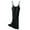 Black, variant on Dalrosia Women's Nursing Nightgown Maternity Dress Padded Breastfeeding Full Slips Loose Sleepwear Sleeveless Nightshirt