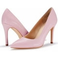 thumbnail image 4 of JENN ARDOR Women High Heels 4 Inches Pointed Toe Classic Stiletto High Heels Pink Size 10, 4 of 6