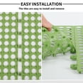 thumbnail image 5 of 12inx12in Drainage Interlocking Floor Mats Tiles,TPE Non slip  Floor Tiles Green  50PCS, 5 of 7