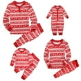 thumbnail image 1 of Pyjamas de Noël Assortis pour la Famille Ensemble Haut et Pantalon de Fête Pyjama, 1 of 8