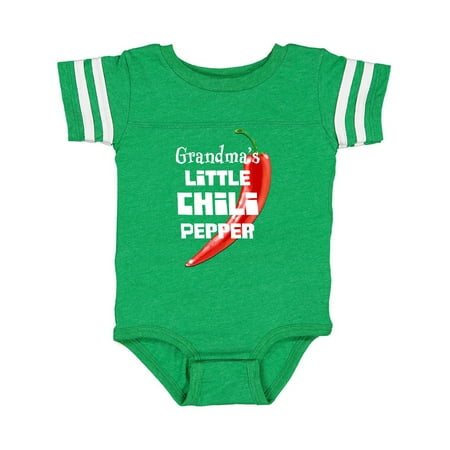 

Inktastic Grandma s Little Chili Pepper Gift Baby Boy or Baby Girl Bodysuit