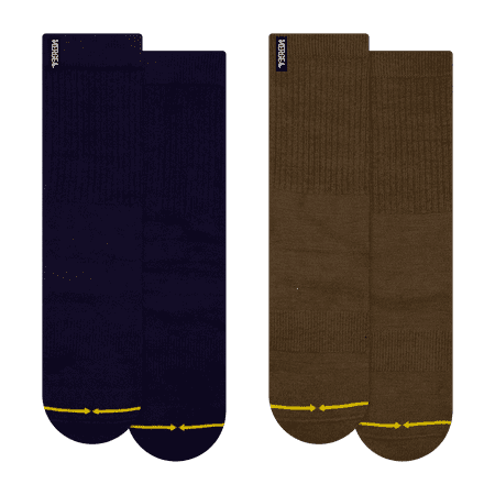 

REPREVE� Earthy Crew Socks 2-Pack