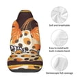 thumbnail image 4 of Wukai Fall Farmhouse Pumpkins Full Set Car Seat Covers with Soft Padding Universal Auto Front Seats Protector and Cushion Mat, 4 of 5