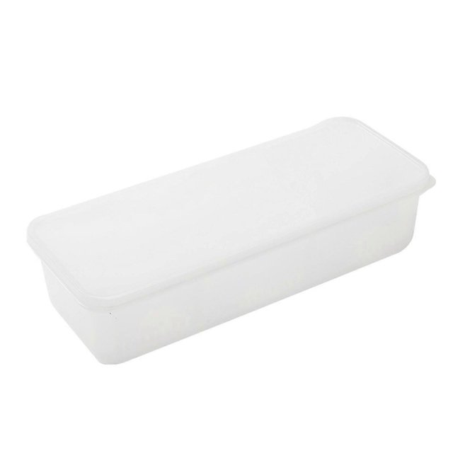 Refrigerator Fresh-keeping Box Household Kitchen Three-grid Draining Green Onion Box Food-grade Ginger Garlic Containers