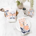 thumbnail image 5 of RITZ 100% Cotton Kitchen Towels, Tulips Peach Spring – Absorbent Dish Towels for Drying & Cleaning – Soft & Durable (Set of 4), 5 of 6