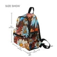 thumbnail image 3 of FORMRS School Backpack with Front Zippered Pocket 12" Student Travel Daypack, Vibrant Floral, 3 of 6