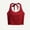 Wine, variant on Einccm Women's Hanging Neck Built-in Bra Camisole Top, Charming Backless Tank with Chest Pad, Fitted Polyester Cami for Daily Casual Wear, Lounge and Comfortable Night Out