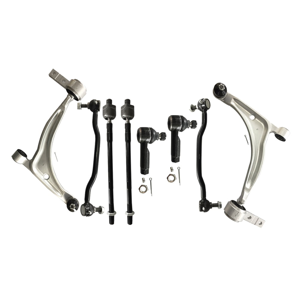 8PC Complete Control Arm Front Suspension Kit w/ Lower Ball Joints for 2002-2006 Nissan Altima & 2004-2008 Nissan Maxima