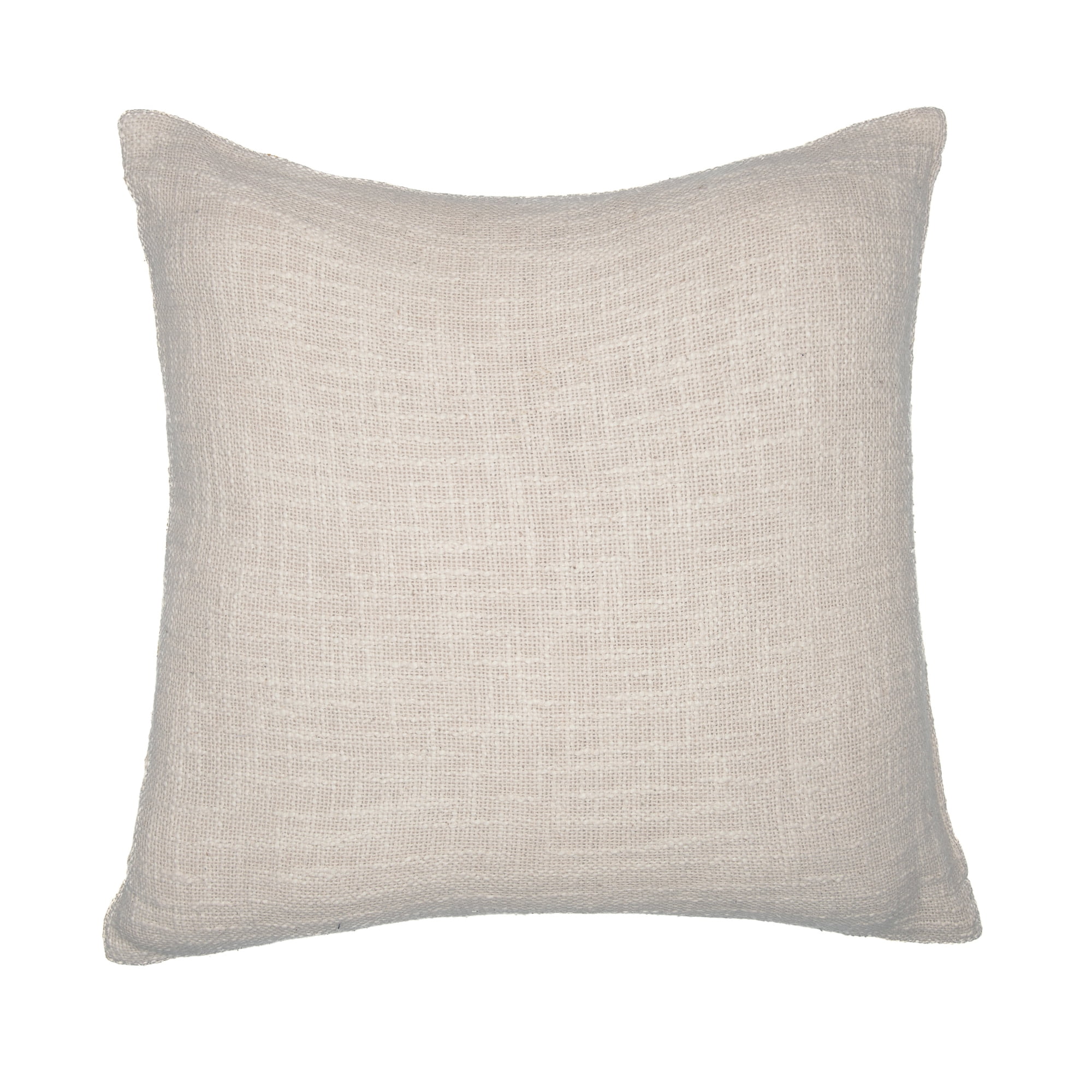 Ox Bay and Stacy Garcia 24" x 24" Yellow/Ivory Geometric Embroidered Cotton Blend Adult Decorative Throw Pillow Cover