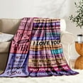 thumbnail image 3 of Gifts for Wife TO MY WIFE Blanket Wife Birthday Gift Ideas Wife Gifts from Husbend Anniversary Birthday Gifts for Women Wife Blanket Gifts for Mothers Day Christmas Valentines Day Birthday 50"x60", 3 of 5