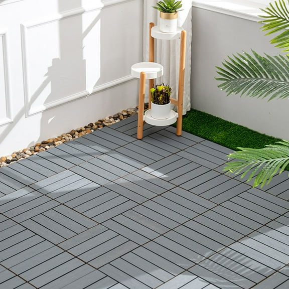 FRCOLOR 2pcs Garden Non-slip Mats for Home Use Sturdy Plastic Black Floor Mat