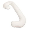 Leachco Snoogle Maternity Pregnancy Total Body Belly Back Support Pillow Ivory