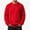 Red, variant on Babcutegg Mens Fuzzy Fleece Sweater Crew Neck Knit Long Sleeve Fall Winter Warm Casual Sweaters Size 2XL