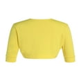 thumbnail image 4 of Boléro Châle Cardigan pour Femmes Manches 3/4 Veste Courte Courte en Tricot pour Robe S-TTG, 4 of 6