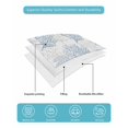 thumbnail image 5 of Quilts Twin-XL Size Bedding Set, Blue Grey Coastal Lightweight Quilted Comforter, Sea Turtle Nautical Coral Summer Beach Reversible Bedspread Coverlet with Pillow Covers for All Season, 68" x 98", 5 of 7