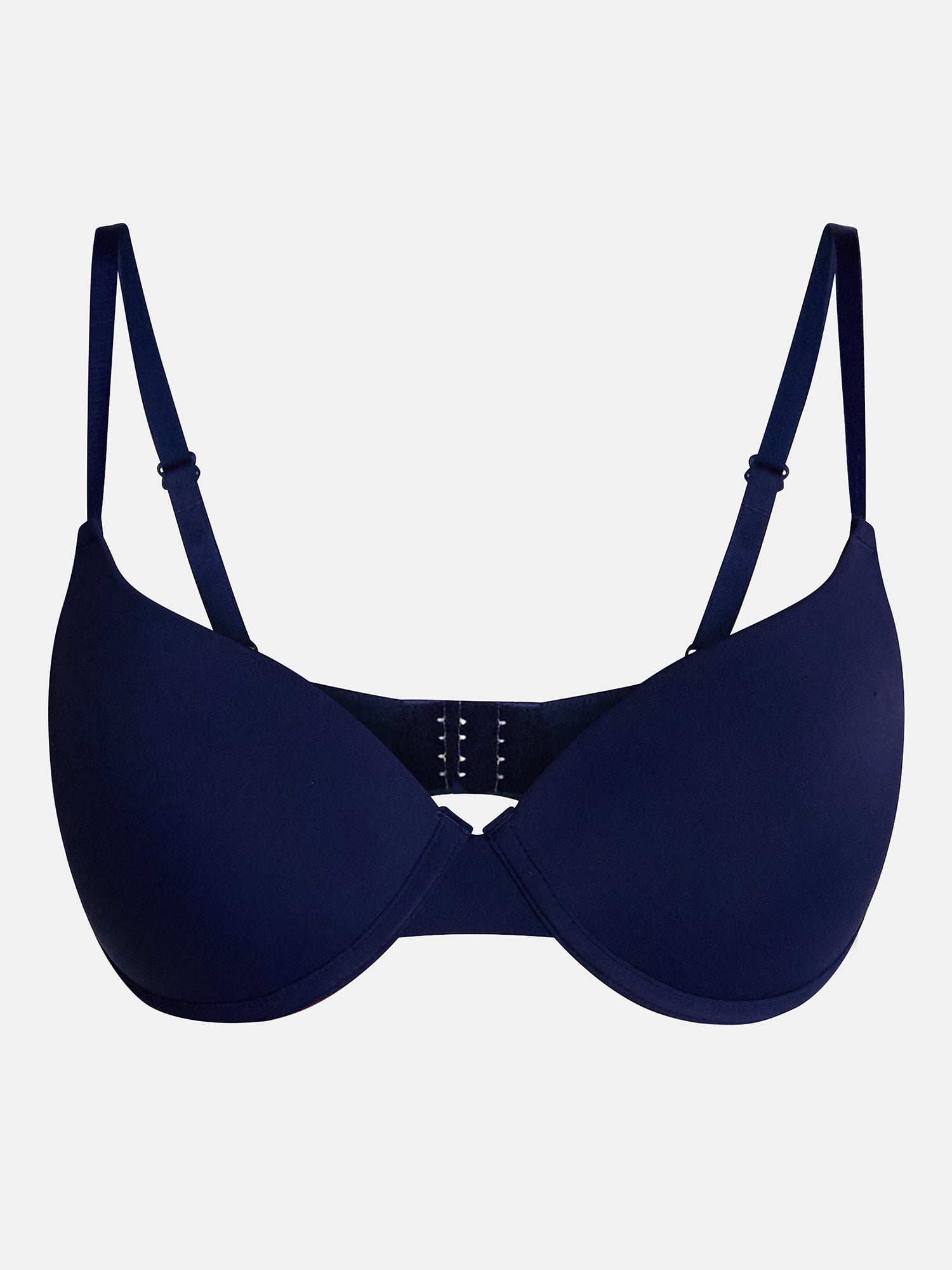 No Boundaries Women’s Smooth Micro Push Up Bra, Sizes 34AA-42DD