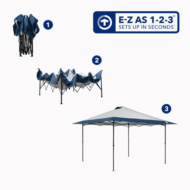 E-Z UP 13x13 ONE-UP Instant Canopy Tent – Pop Up Outdoor