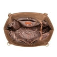 thumbnail image 3 of Montana West Large Tote Bag for Women Oversized Shoulder Purses with Chain Handbags, Khaki, 3 of 7