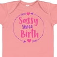 thumbnail image 4 of Inktastic Sassy Since Birth, Sassy, Sassy Girl, Arrow, Hearts Girls Baby Bodysuit, 4 of 5