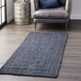 thumbnail image 3 of Handmade Braided Navy Blue Pure Jute Area Rugs ,Home Décor Rugs Size 6 x 9 Feet ( 180 cm x 270 cm ), 3 of 5