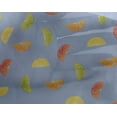 thumbnail image 4 of oneOone Georgette Viscose Fabric Lemon Slice Vegetable Print Fabric by The Yard 42 Inch Wide, 4 of 4