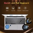 thumbnail image 4 of 15.6" Laptop Computer, Quad-Core Intel Celeron N100 Processors，Up to 3.4GHz, Laptop Computers with (1920x1080) IPS Display，8GB RAM 512 SSD,2 Years Warranty, WiFi 6, Win 11 (Silver), 4 of 6