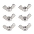 thumbnail image 1 of FrostHike 8-32 Écrous d'Aile 304 Acier Inoxydable Volets Papillon Écrou Main Twist Tight Attaches Pièces 6 Pcs, 1 of 3