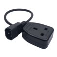 thumbnail image 4 of Cable adaptador de corriente IEC320-C14 macho uk hembra de baja resistencia de  hembra en PVC ignífugo 06 m Baoblaze Cable de energía, 4 of 8