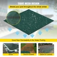 thumbnail image 6 of VEVOR Safety Cover for Inground Pools, 18x34 ft Rectangle with Left Step, Durable Mesh PP, Triple Stitched for Enhanced Durability, Allows Rainwater Through, Comes with Install Kit, 6 of 9
