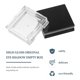 thumbnail image 3 of 4pcs Simple Empty Eyeshadow Box Square Eyeshadow Organizer (Black, White), 3 of 3