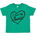 thumbnail image 3 of Inktastic I Love My Auntie in Black Chalk Heart Boys or Girls Toddler T-Shirt, 3 of 5