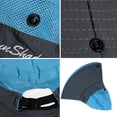 thumbnail image 6 of Women's Outdoor UV-Protection-Foldable Sun-Hats Mesh Wide Beach Fishing Hat with Ponytail-Hole, 6 of 7
