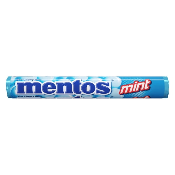 Mentos The Chewy Mint Candy 1.32 oz Rolls - Pack of 15 - Walmart.com ...