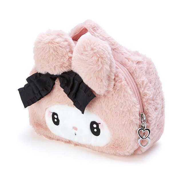 Sanrio-mochila Cinnamoroll My Melody, bolso escolar de Hello Kitty, bolso cruzado Kuromi, Cartera de cuero Pu