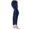 thumbnail image 1 of MeMoi Sahi Floral Damask Leggings Small/Medium / Black/Black, 1 of 2