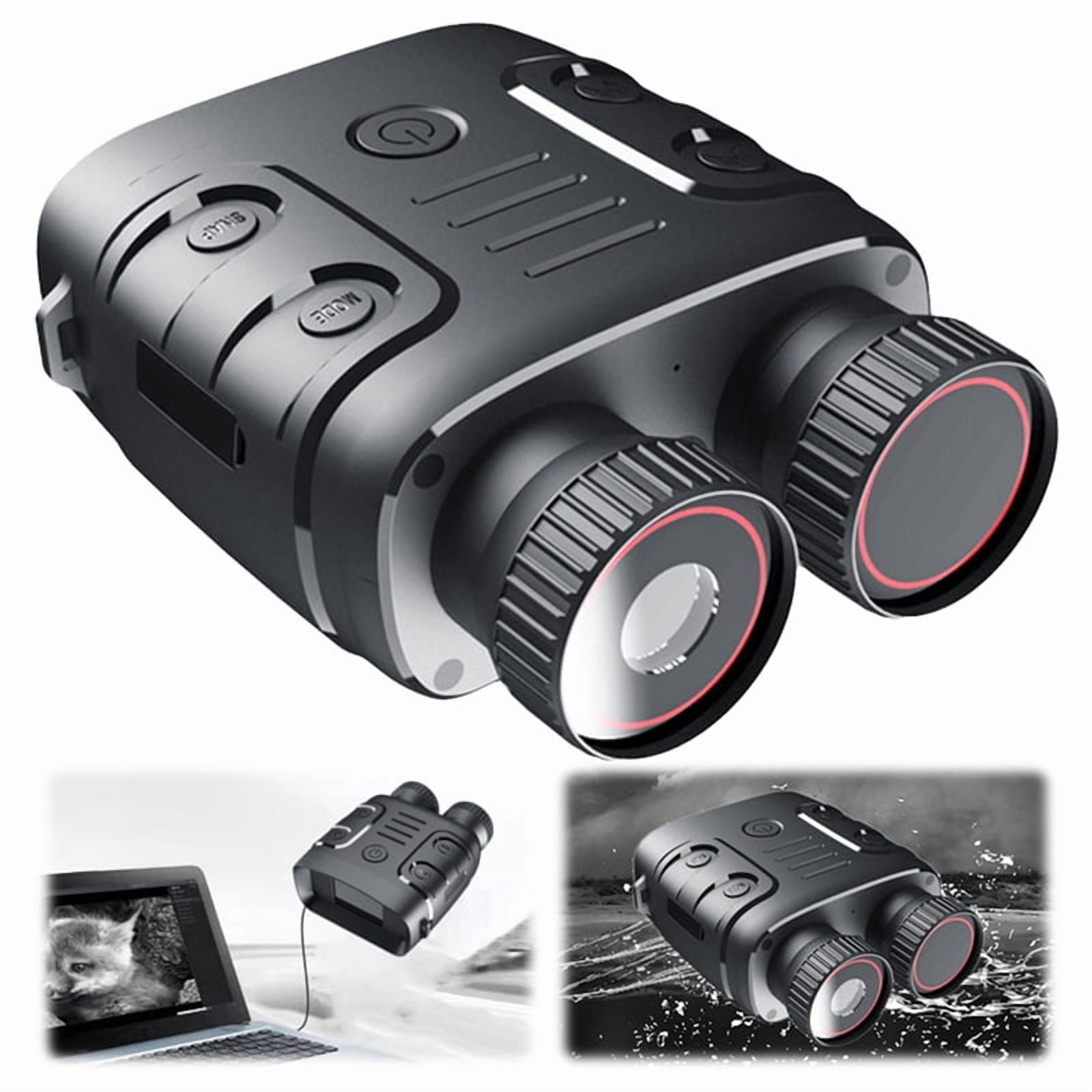 HD 1080P Digital Night Binoculars Full Dark Viewing Distance for Outdoor Camping Travel