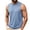 #0321-Blue, variant on Men's Solid Color Waistcoat Undershirt